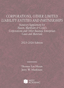 Hazen and Markham's Corporations, Other Limited Liability Entities